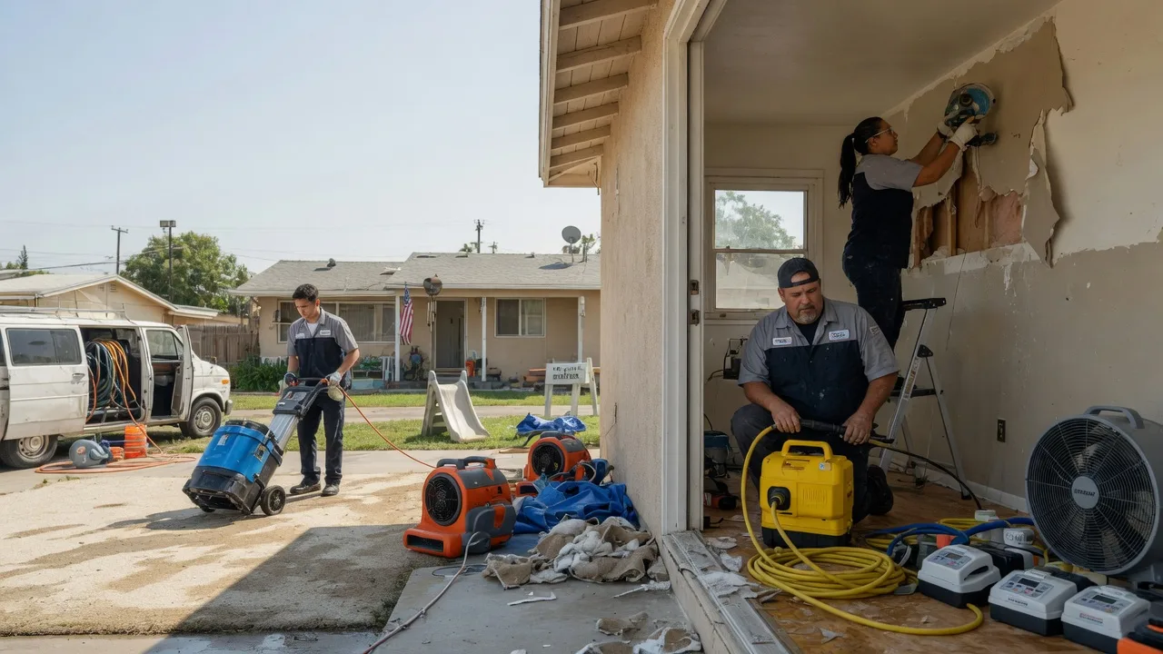 Water Damage Restoration in Wellington, IL near me